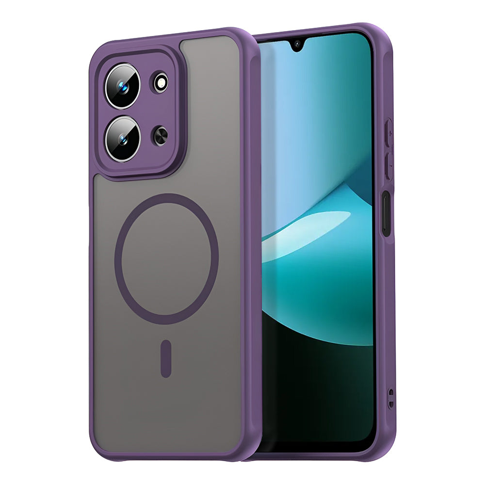 Techsuit - HaloFrost II MagSafe - Xiaomi Redmi 15C 4G / Redmi 15C 5G - Purple