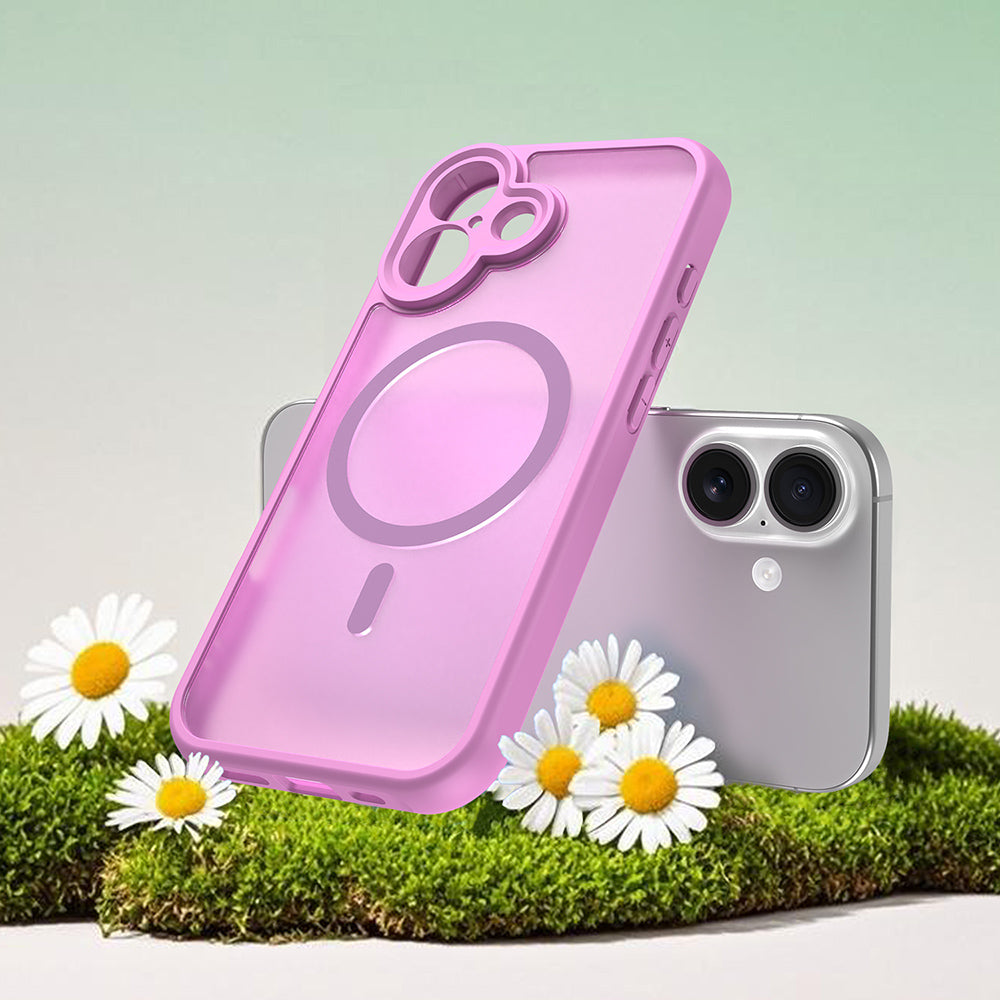 Techsuit - HaloFrost II MagSafe - iPhone 17 - Pink