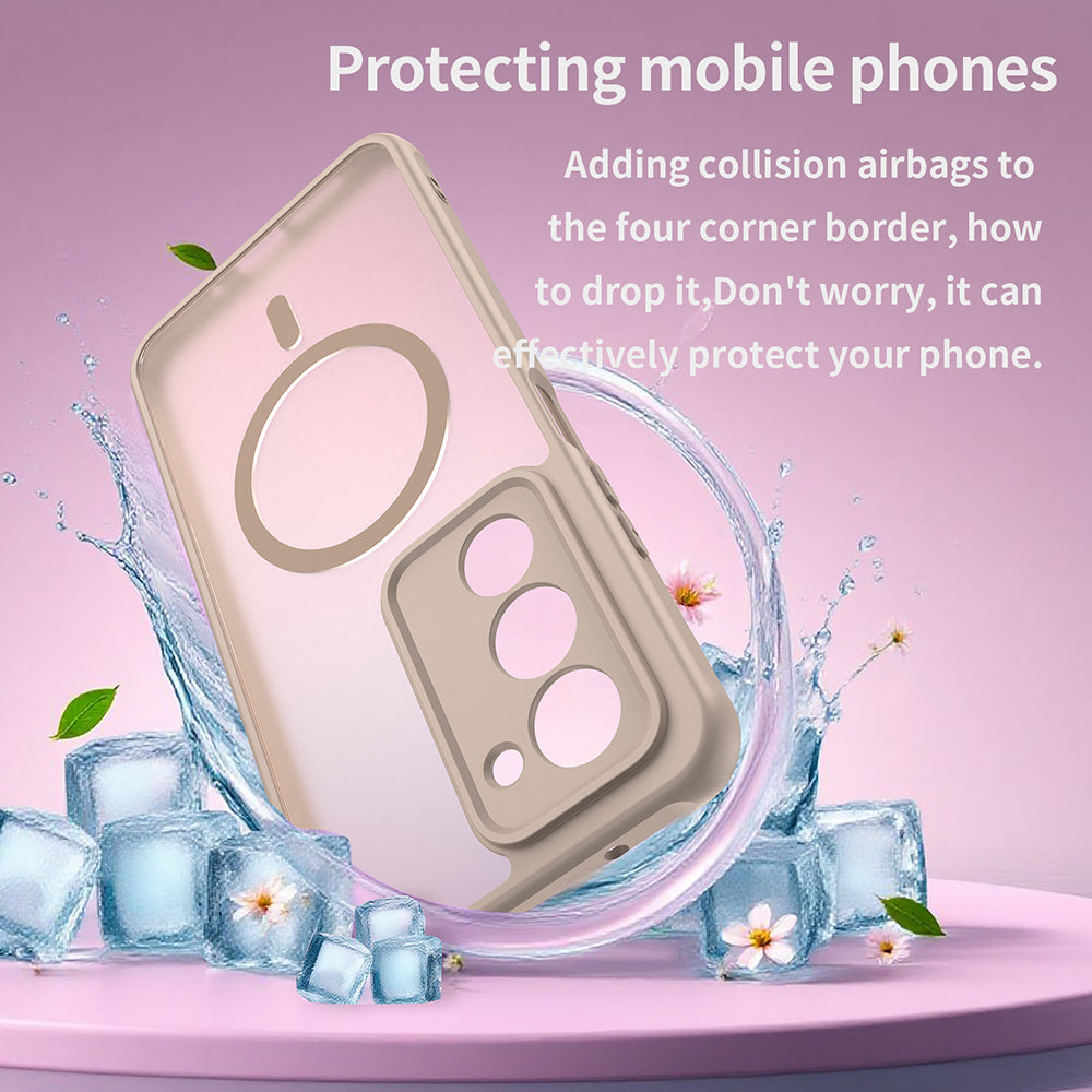 Techsuit - HaloFrost II MagSafe - Xiaomi Redmi 15 4G / Redmi 15 5G - Gold