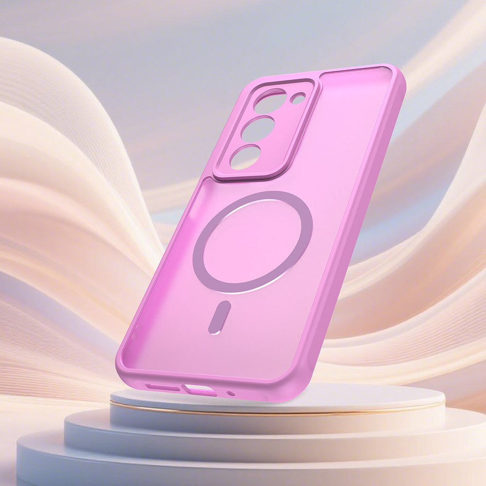 Techsuit - HaloFrost II MagSafe - Xiaomi Redmi 15 4G / Redmi 15 5G - Pink