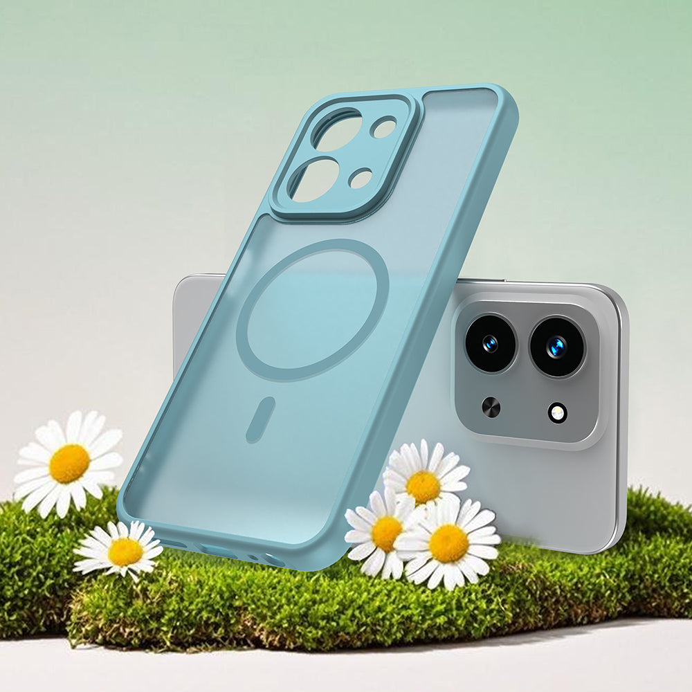 Techsuit - HaloFrost II MagSafe - Xiaomi Redmi 15C 4G / Redmi 15C 5G - Mint Green