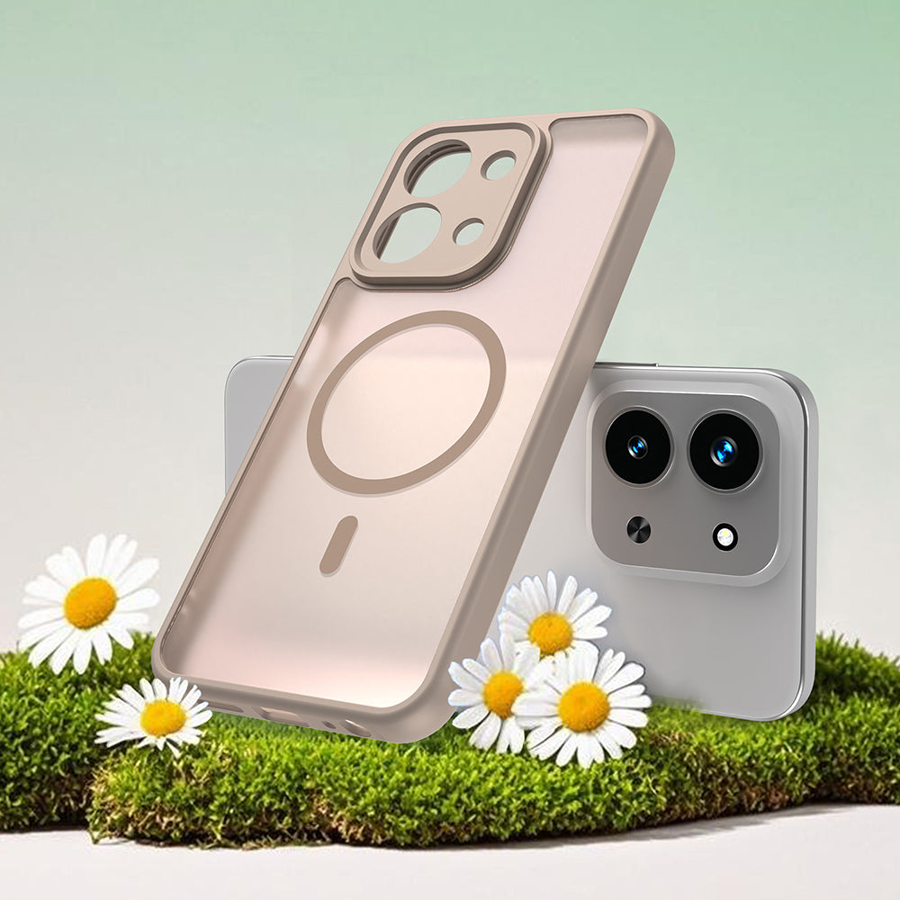 Techsuit - HaloFrost II MagSafe - Xiaomi Redmi 15C 4G / Redmi 15C 5G - Gold