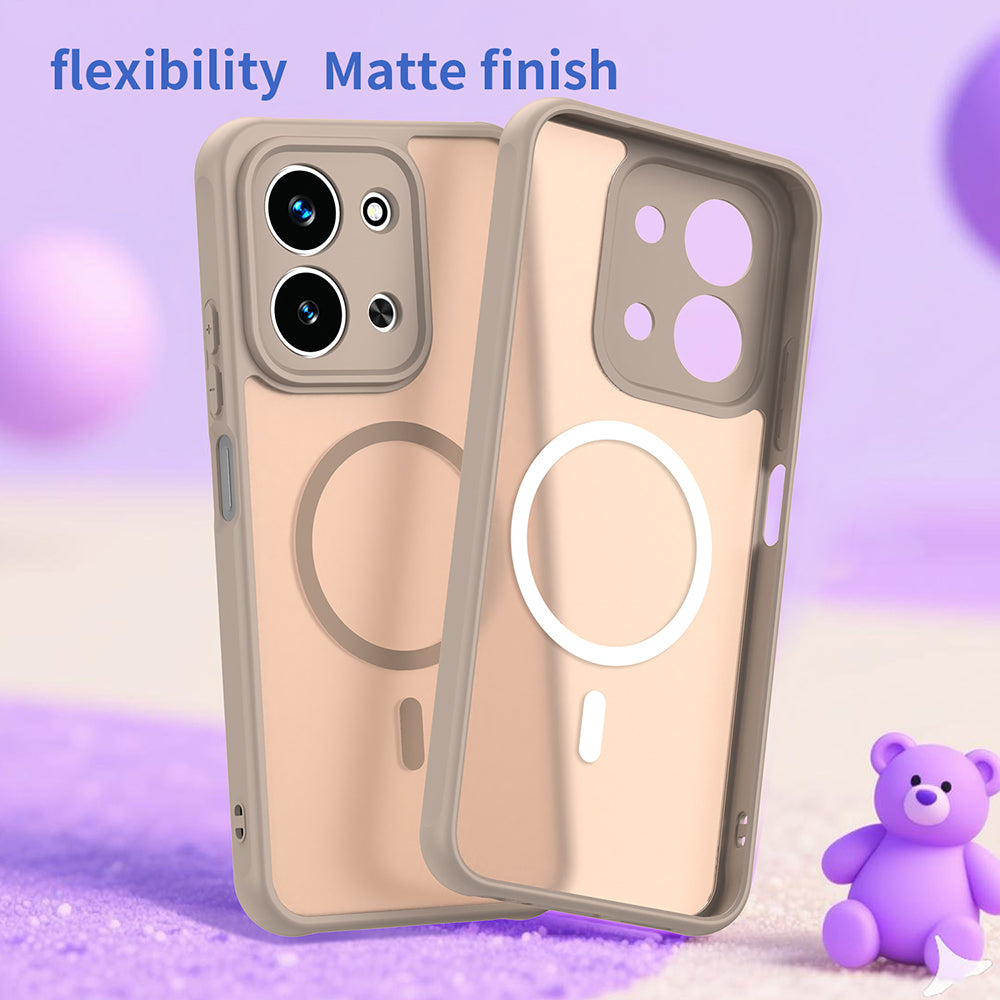 Techsuit - HaloFrost II MagSafe - Xiaomi Redmi 15C 4G / Redmi 15C 5G - Gold