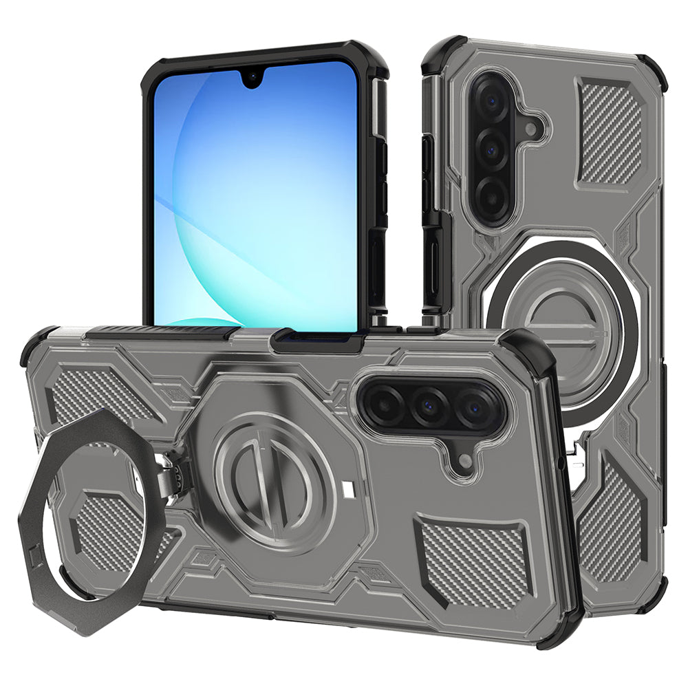 Techsuit - Carbon Shield PRO - Samsung Galaxy A17 5G / A17 4G - Smoke Black