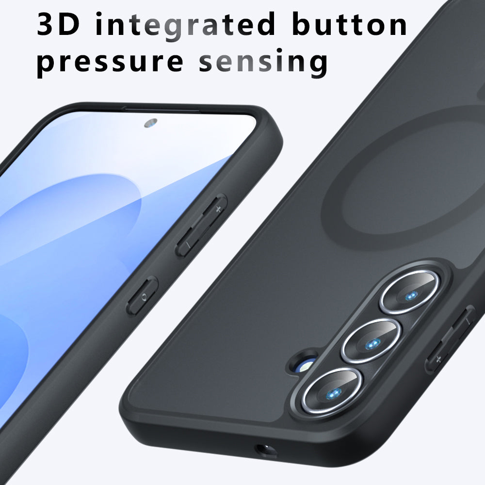 Techsuit - PureFrost MagSafe - Galaxy A07 4G - Frosted Black