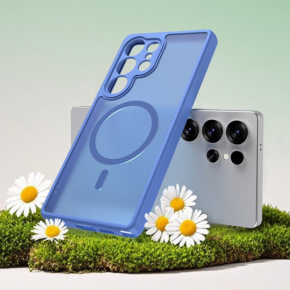 Techsuit - HaloFrost II MagSafe - Galaxy S25 Ultra - Sky Blue