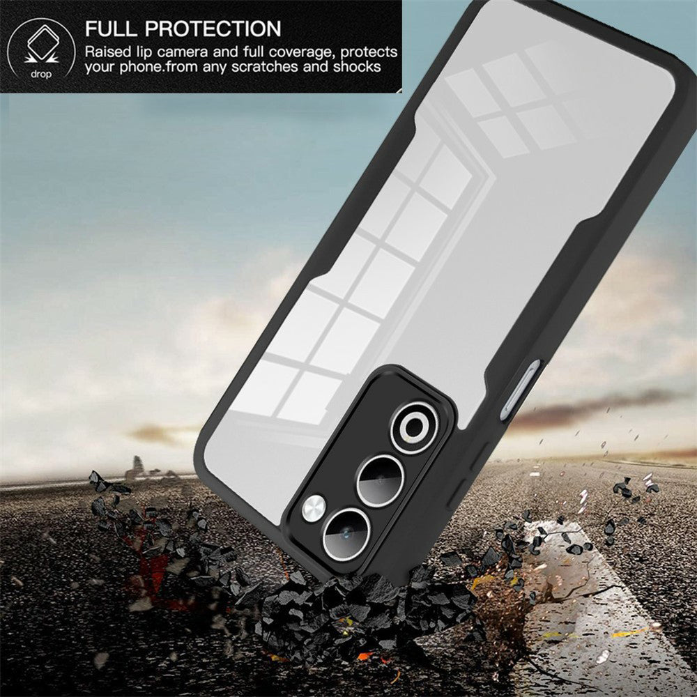 Techsuit - ColorVerse 360 Series + Screen Protector - Oppo A5 4G / A5 5G - Purple