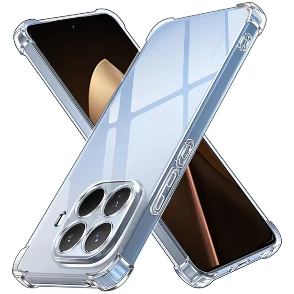 Techsuit - Shockproof Clear Silicone - Xiaomi 15T Pro - Clear