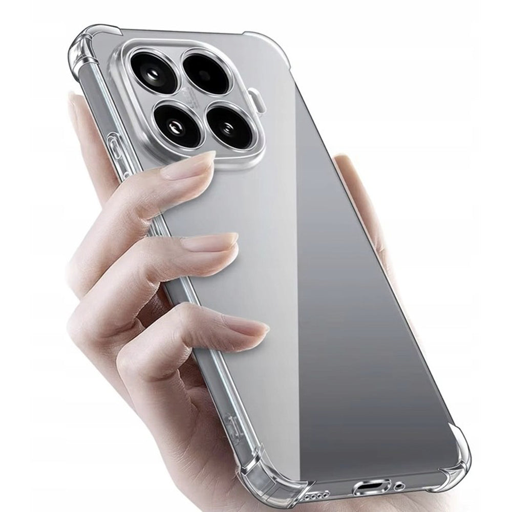 Techsuit - Shockproof Clear Silicone - Xiaomi 15T Pro - Clear