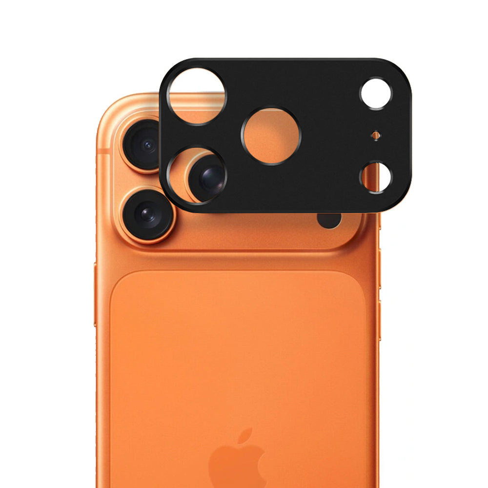 Techsuit - Full Camera Glass - iPhone 17 Pro Max - Black