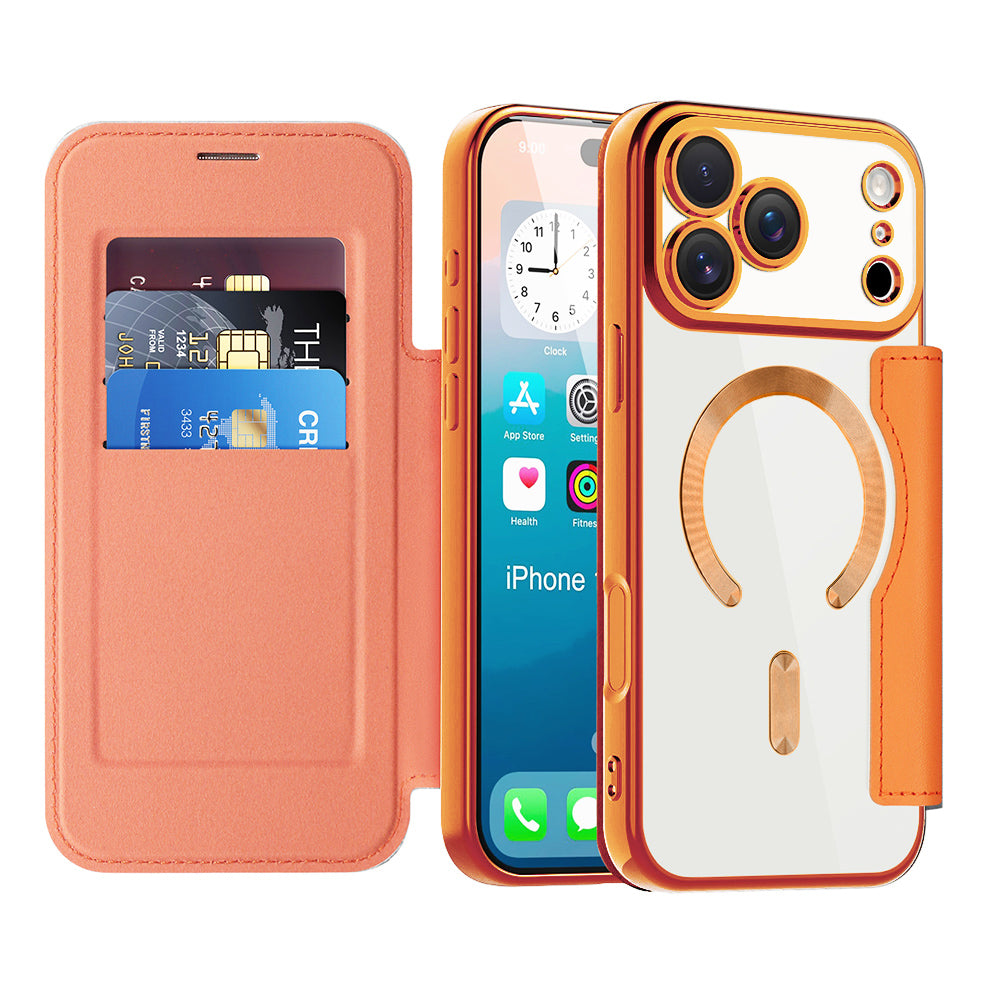 Techsuit - SmartMag Book Case - iPhone 17 Pro - Orange