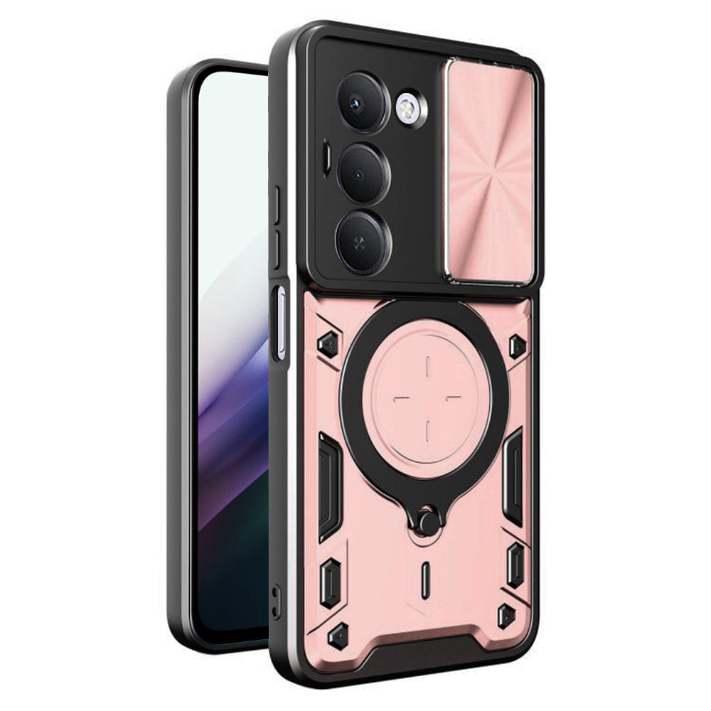 Techsuit - CamGuard Pro - Xiaomi Redmi 15 4G / Redmi 15 5G - Rose Gold