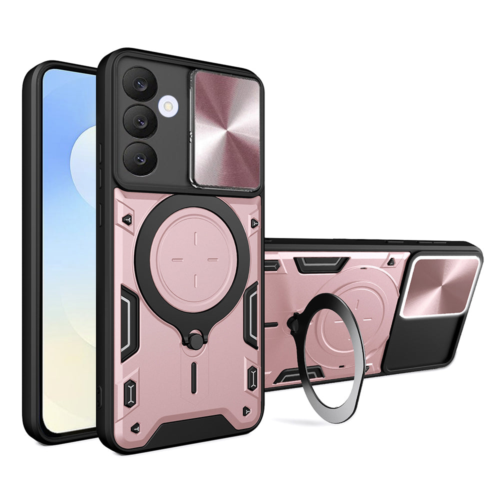 Techsuit - CamGuard Pro - Samsung Galaxy S25 FE - Rose Gold