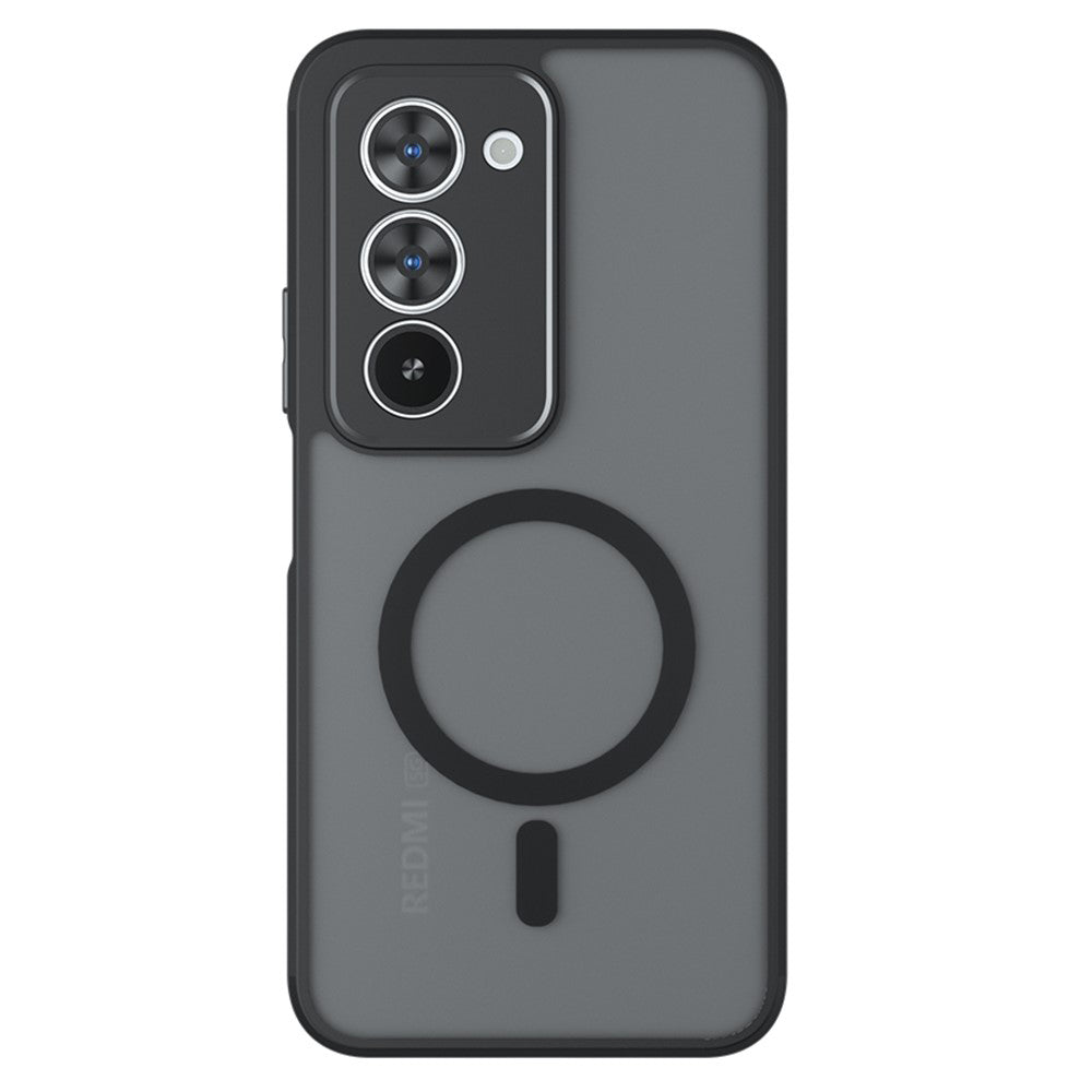 Techsuit - PureFrost MagSafe - Xiaomi Redmi 15 4G / Redmi 15 5G - Frosted Black