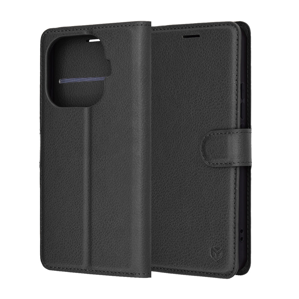 Techsuit - Leather Folio - Xiaomi 15T Pro - Black