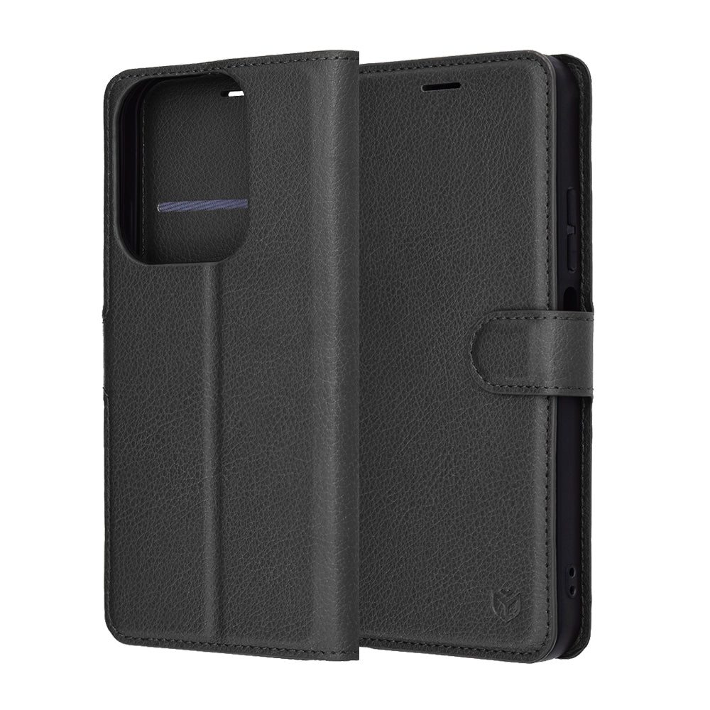 Techsuit - Leather Folio - Xiaomi Redmi 15C 4G / Redmi 15C 5G / Poco C85 4G - Black