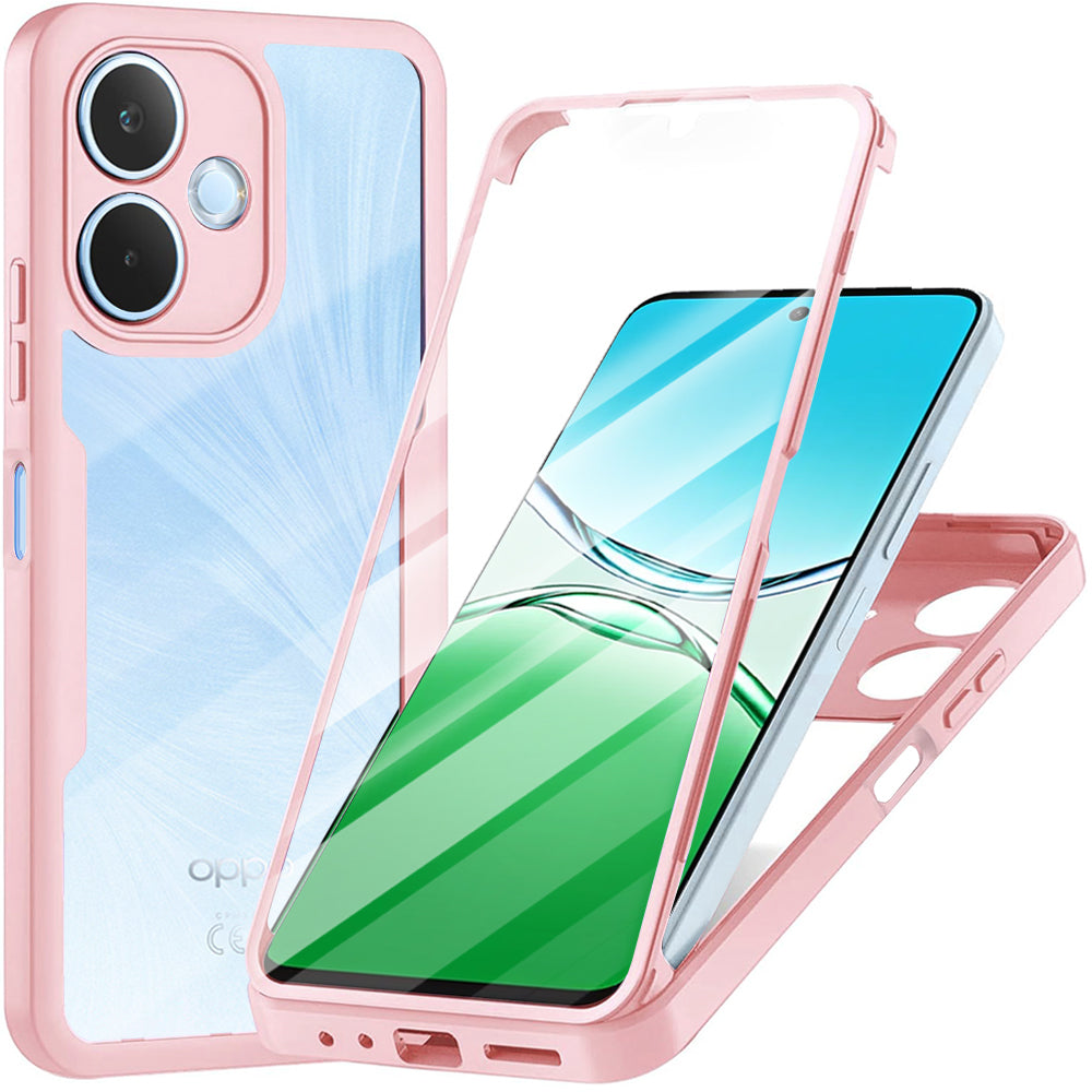 Techsuit - ColorVerse 360 Series + Screen Protector - Oppo A5 Pro 4G / A5 Pro 5G - Pink