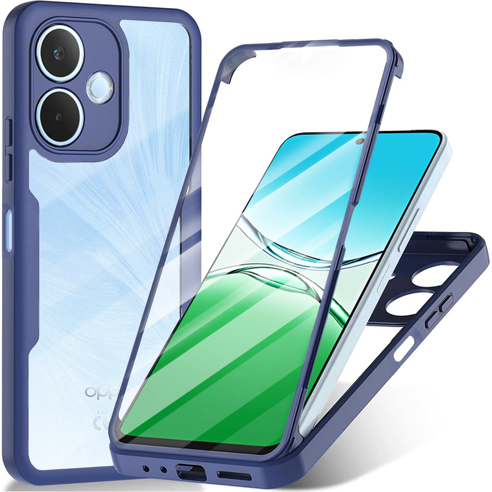 Techsuit - ColorVerse 360 Series + Screen Protector - Oppo A5 Pro 4G / A5 Pro 5G - Blue