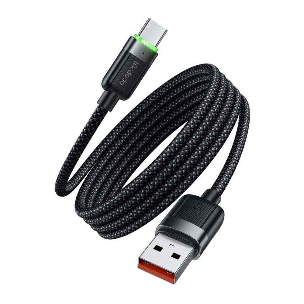 Mcdodo - Data Cable Self-Winding Series (CA-5650) - USB-A to USB-C, 6A, 1.2m - Black
