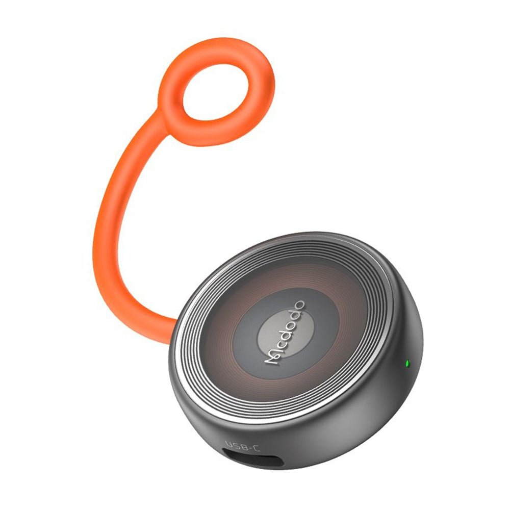 Mcdodo - Τεχνολογία > Κινητή Τηλεφωνία > Φορτιστές Κινητών (CH-6840) - for Apple Watch, Dual Input, 2.5W, Anti-lost Silicone Lanyard - Black