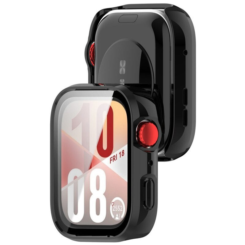 Techsuit - Defense360 Pro + Screen Protector - Huawei Watch Fit 4 - Black