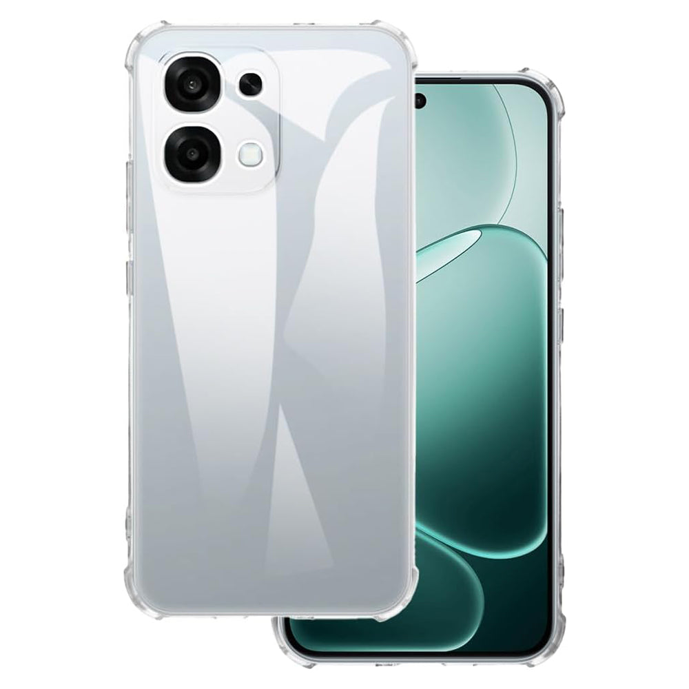 Techsuit - Shockproof Clear Silicone - Oppo A6 Pro 4G / A6 Pro 5G - Clear