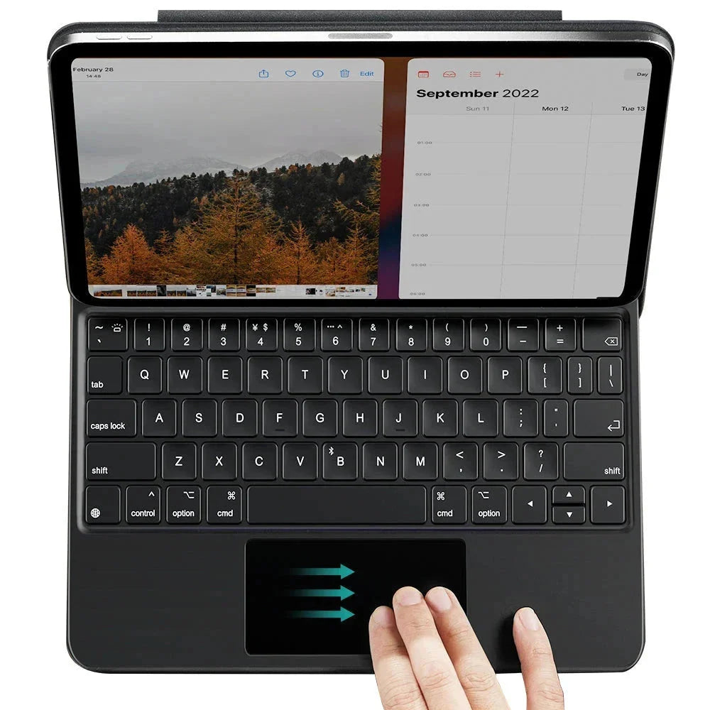 ESR - Rebound Magnetic Keyboard -  iPad 10 (2022) 10.9 / 11 (2025) - White