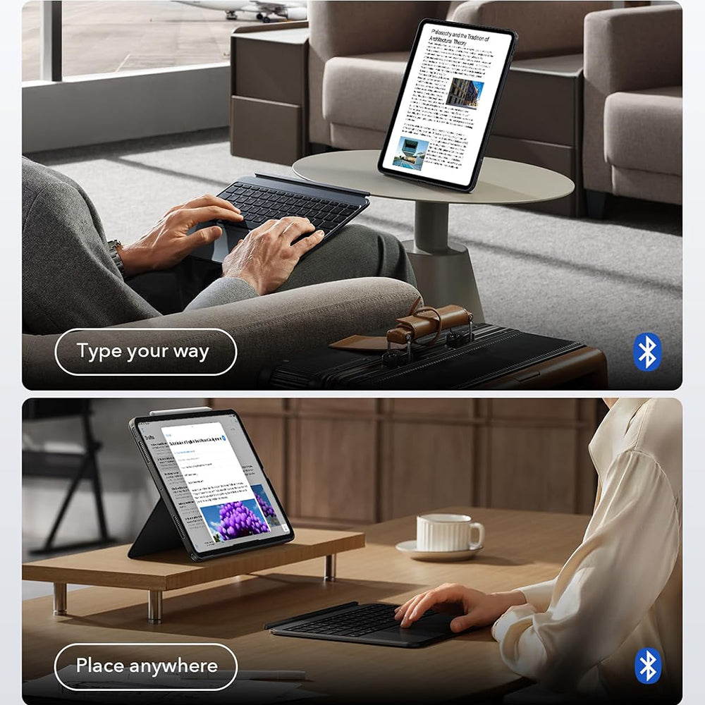 ESR - Shift Keyboard Case - iPad Pro 11 (2024) / iPad Pro 11 (2025) - Dark Gray