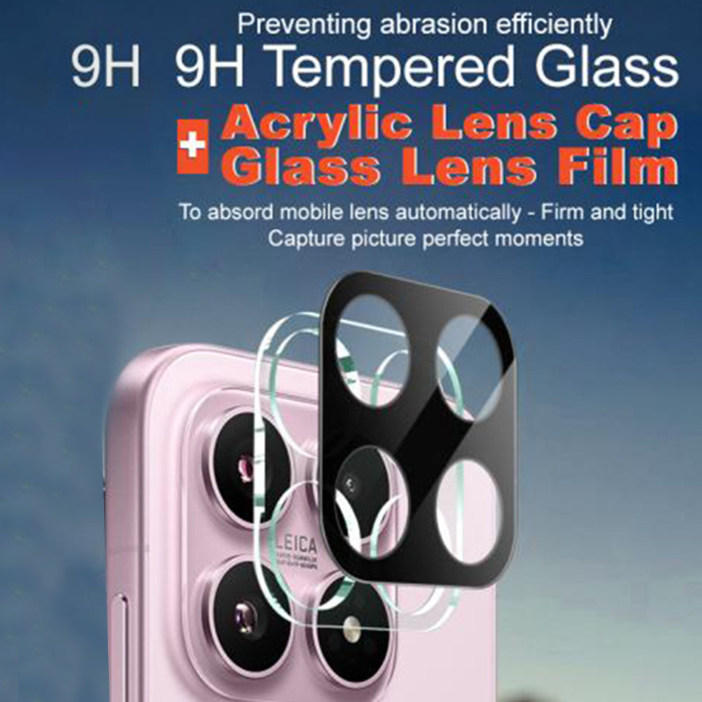 Techsuit - Full Camera Glass - Xiaomi 17 - Black