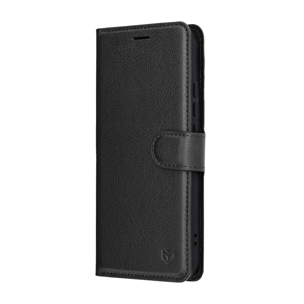Techsuit - Leather Folio - Oppo Reno14 - Black