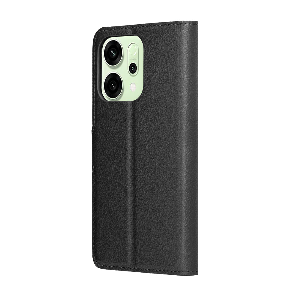 Techsuit - Leather Folio - Oppo Reno14 - Black