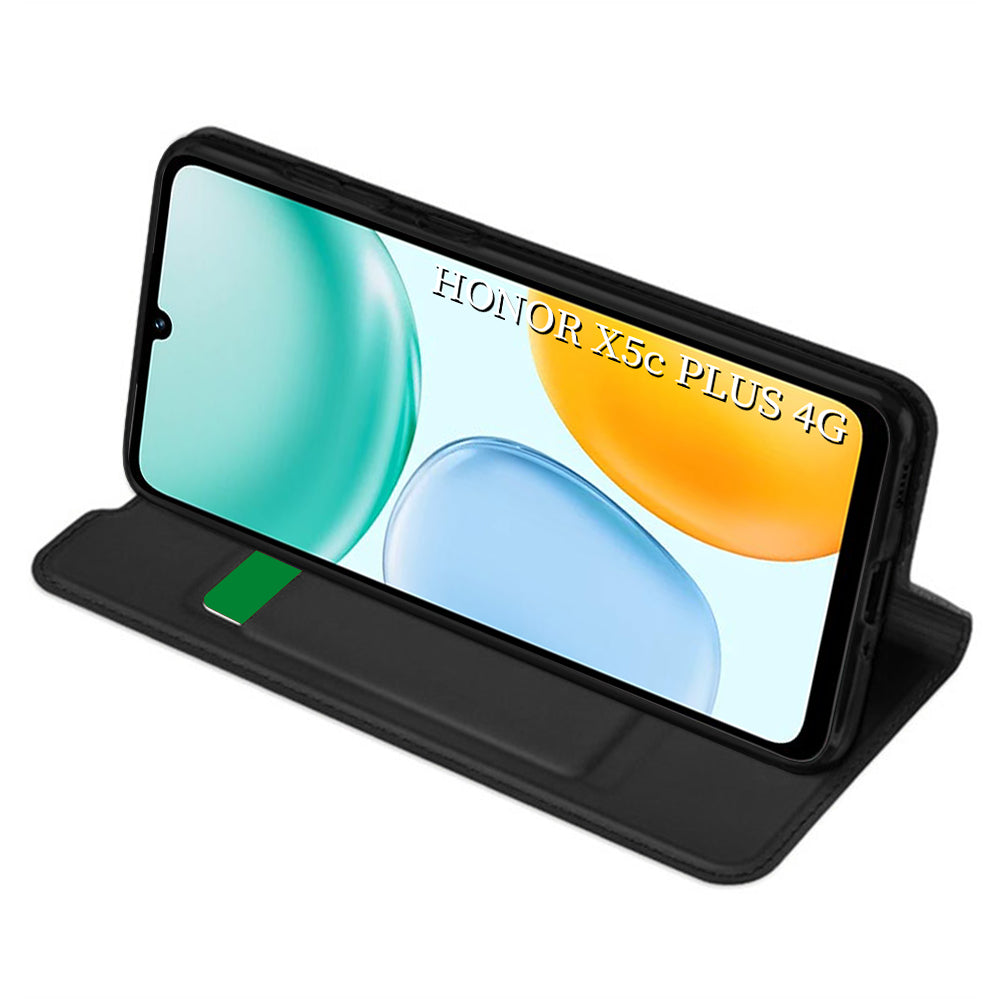 Techsuit - Magskin Book - Honor X5c Plus - Black