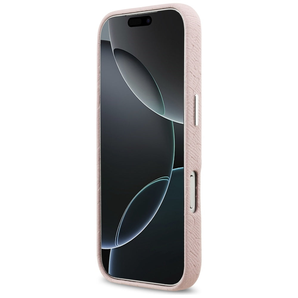 Karl Lagerfeld - Hardcase FW Stamped Karl MagSafe (KLHMP17LPGKLFOFP) - iPhone 17 Pro - Pink