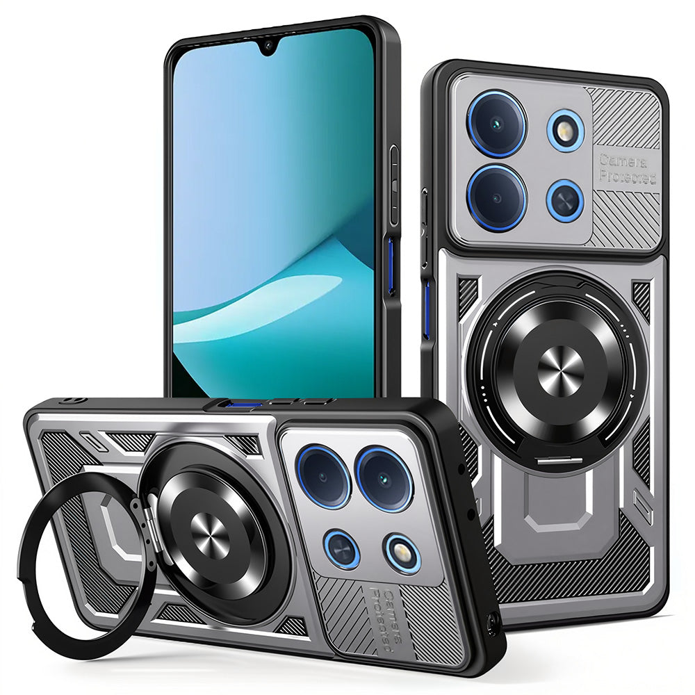 Techsuit - RuggedCam - Xiaomi Redmi 15C 4G / Redmi 15C 5G - Gray