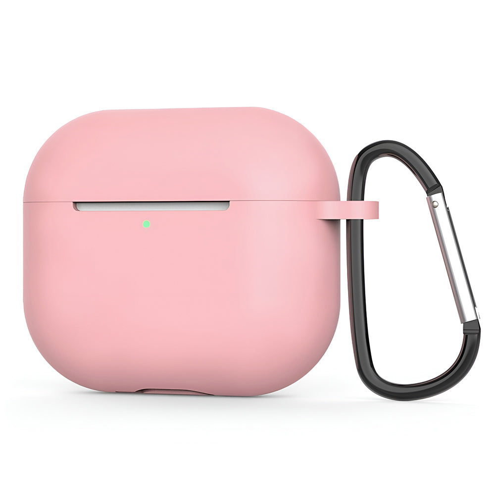 Techsuit - Silicone Case - for AirPods 4, Smooth Ultrathin Material - Dark Pink