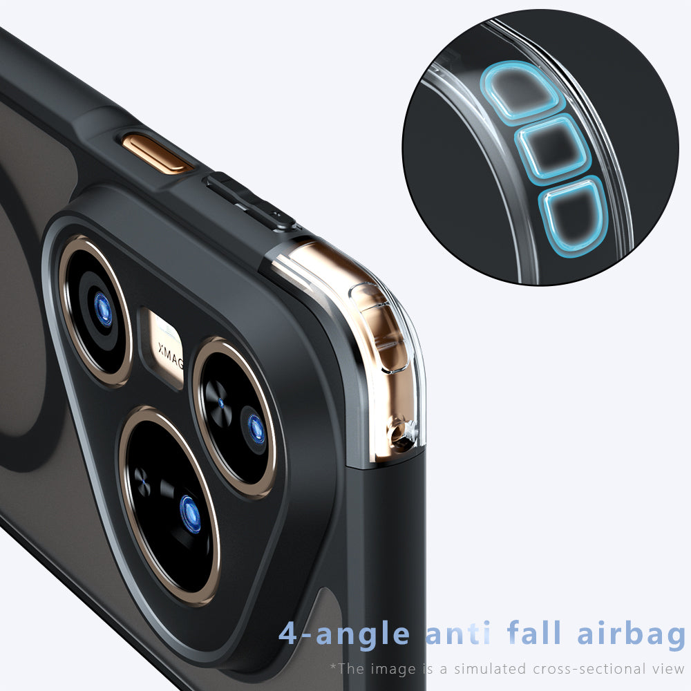 Techsuit - PureFrost MagSafe - Huawei Pura 80 Ultra - Frosted Black