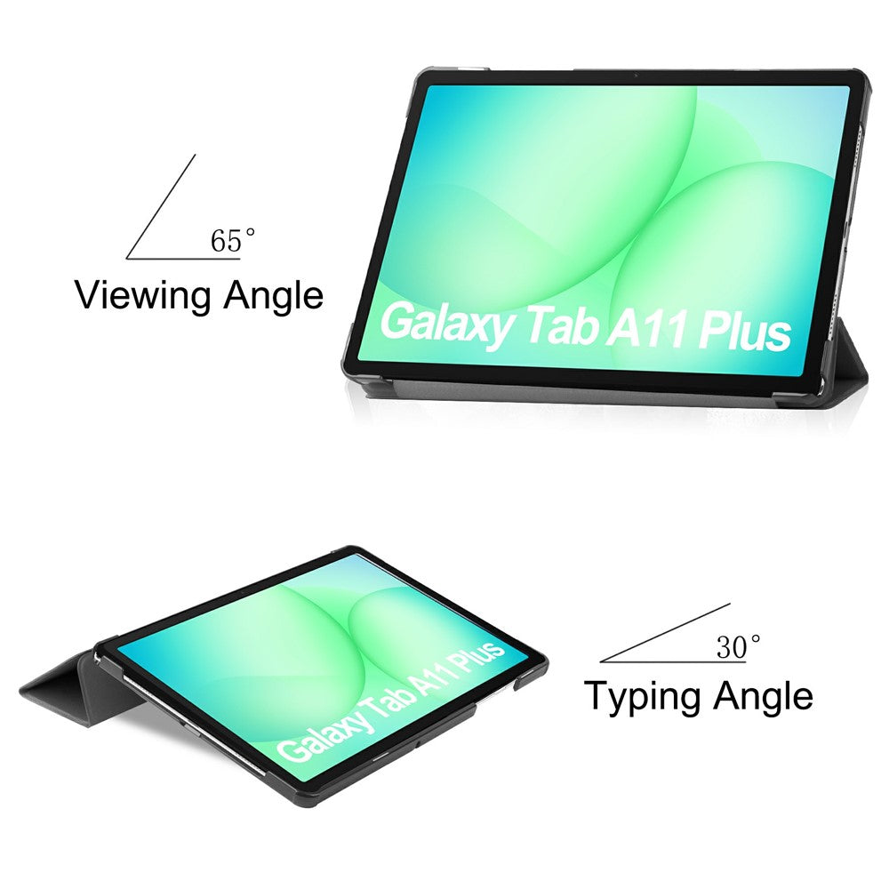 Techsuit - FoldPro - Galaxy Tab A11 Plus / A9 Plus - Black