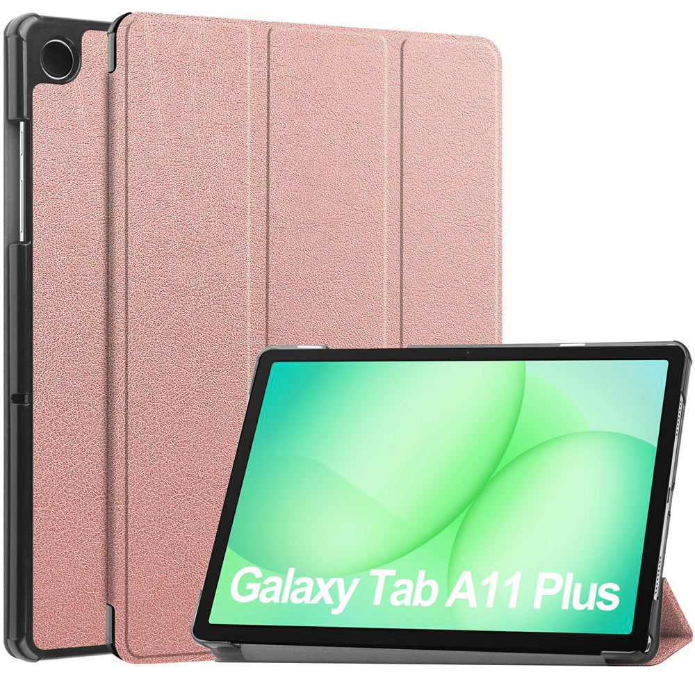 Techsuit - FoldPro - Galaxy Tab A11 Plus / A9 Plus - Rose Gold