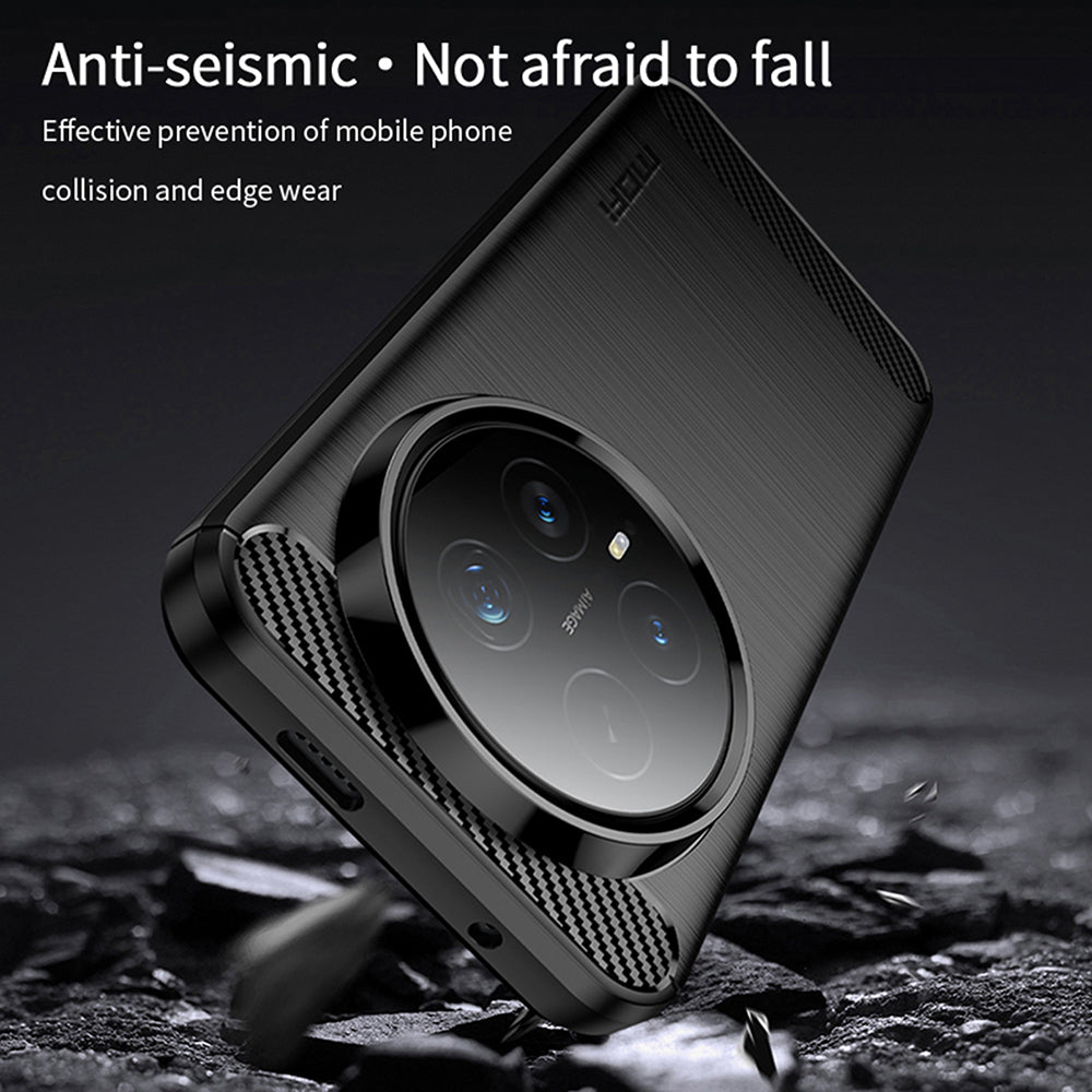 Techsuit - Carbon Silicone - Honor Magic8 Pro - Black