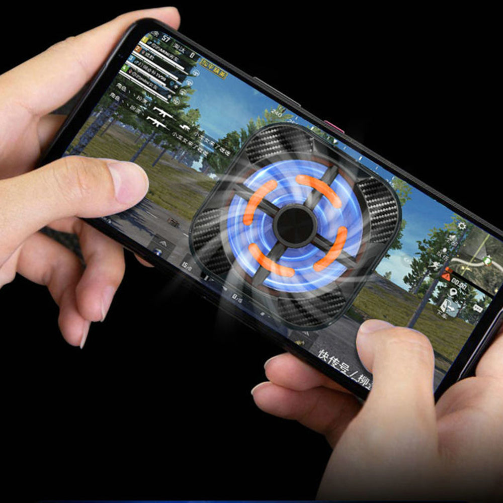 Borofone - Travel magnetic Phone Radiator (BG15) - Magnetic, 5000RPM, Lights - Black