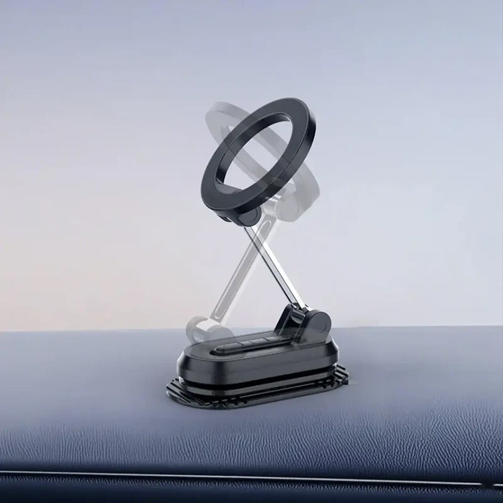 Mcdodo - Magnetic Car Holder (CM-6240) - for Dashboard, 3M Adhesive, Foldable Design - Black