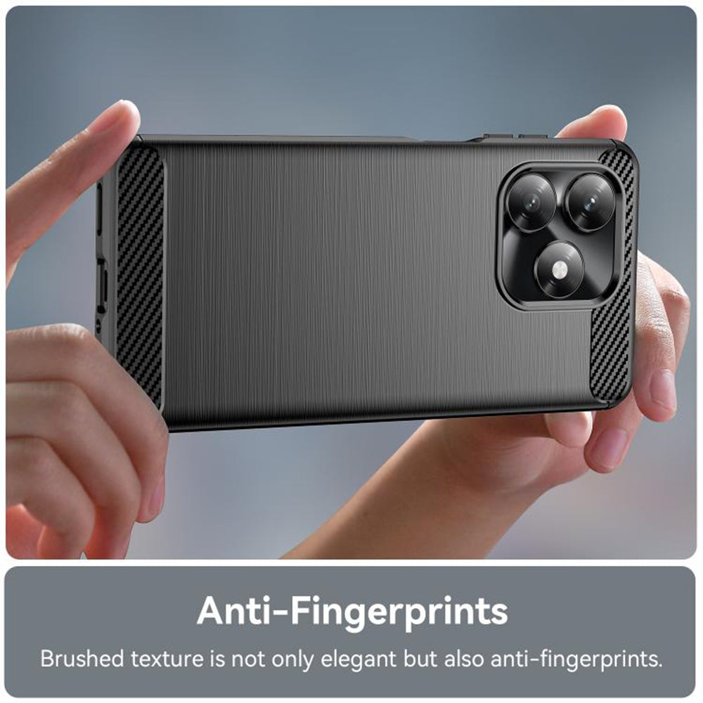 Techsuit - Carbon Silicone - Honor X5c Plus - Black