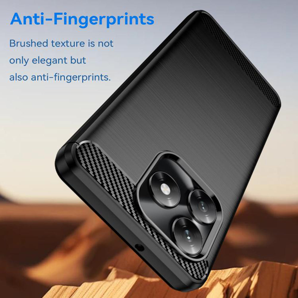 Techsuit - Carbon Silicone - Honor X5c Plus - Black