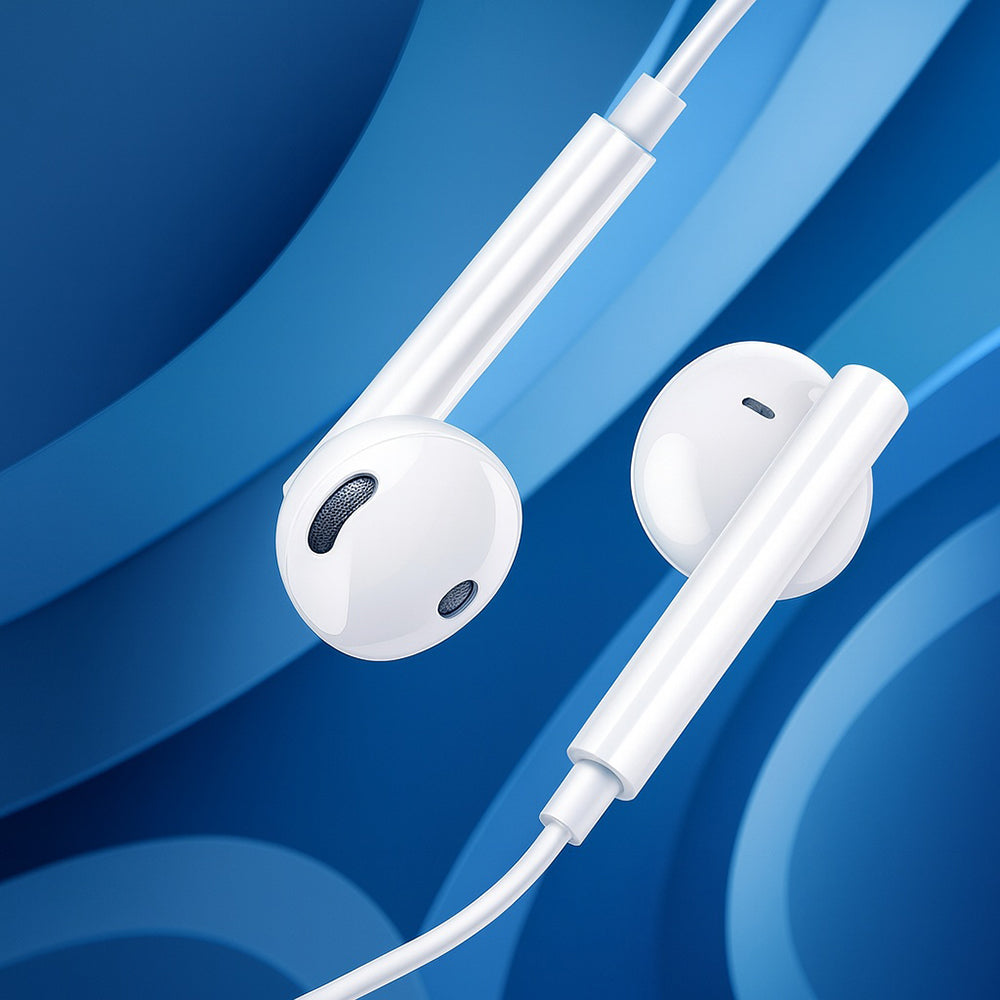 Mcdodo - Wired Earphones Element Series (HP-6081) - In-Ear, Jack 3.5mm, 1.2m - White