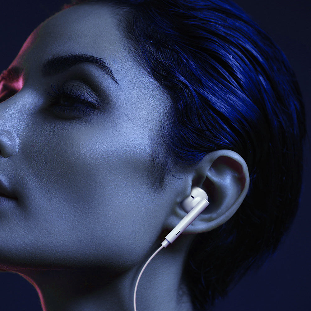 Mcdodo - Wired Earphones Element Series (HP-6081) - In-Ear, Jack 3.5mm, 1.2m - White