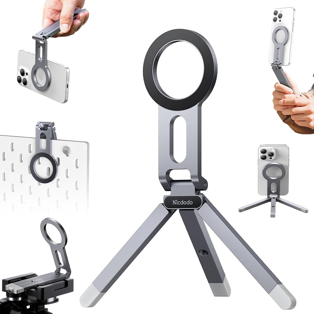 Mcdodo - Mobile Phone Magnetic Stand (TB-6210) - Aluminum Alloy - Grey