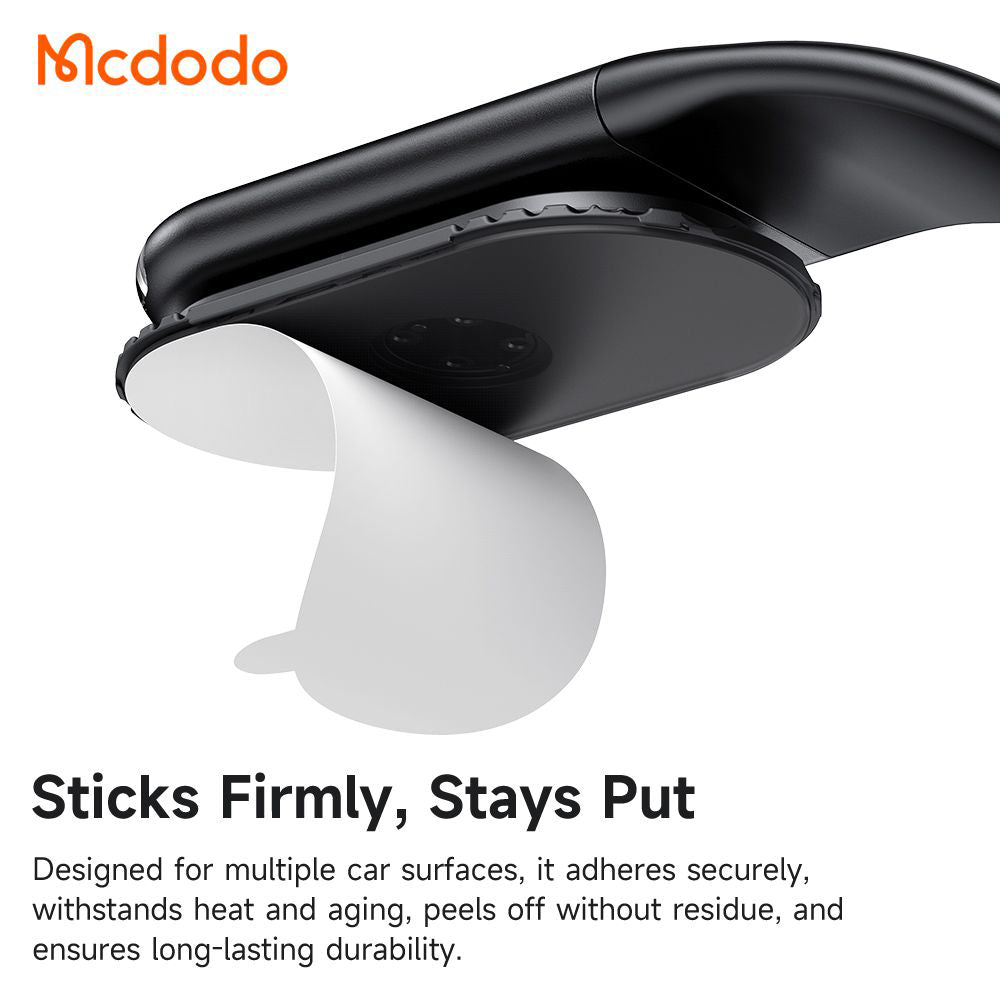 Mcdodo - Magnetic Car Holder (CM-6270) - for Dashboard, Bendable Design - Black