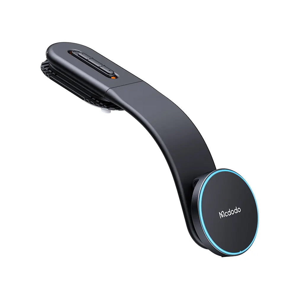 Mcdodo - Car holder with Wireless Charging (CH-6290) - for Dashboard, 15W, Bendable Design - Black