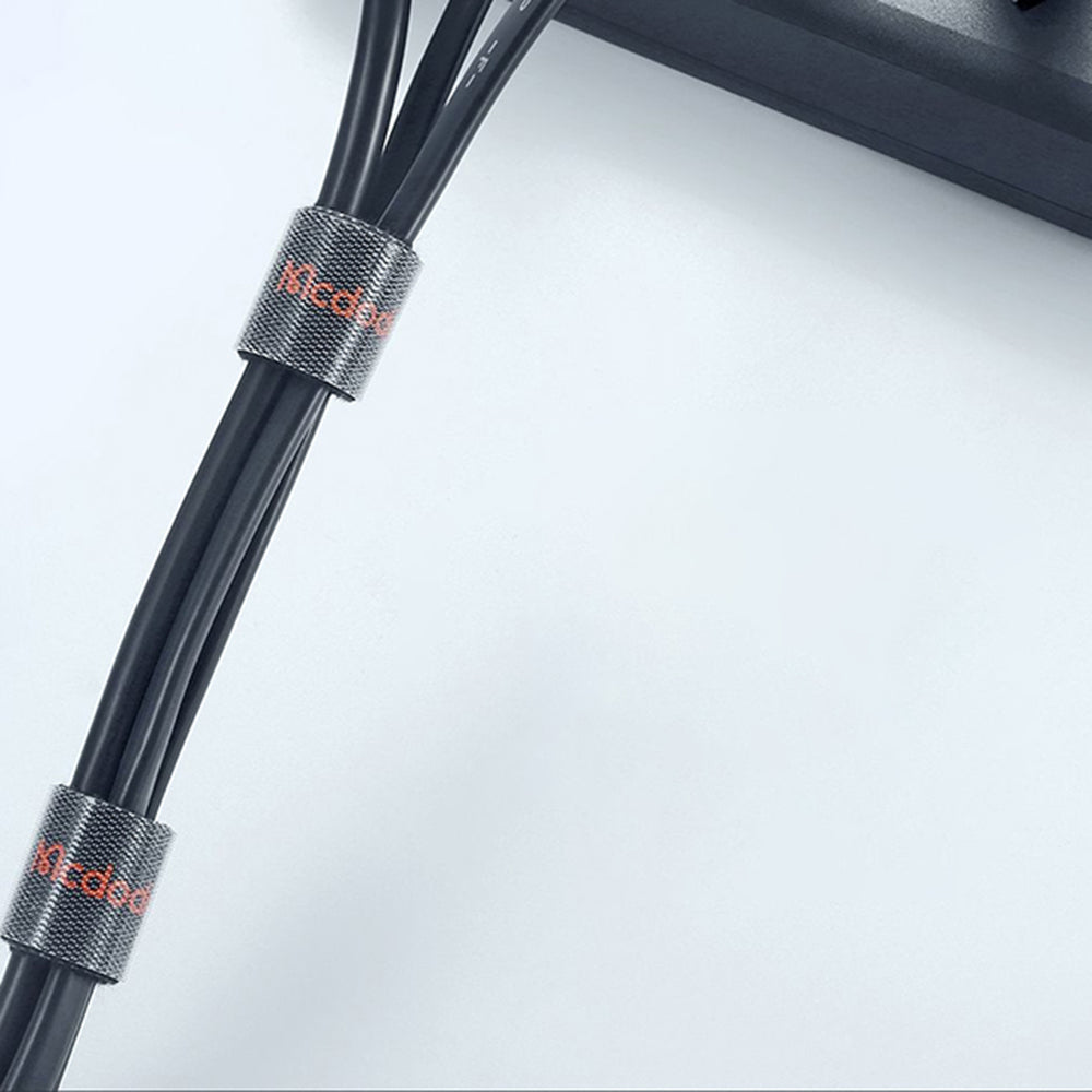 Mcdodo - Cable Organizer Belt (VS-0960) - Velcro Straps, 1m - Black