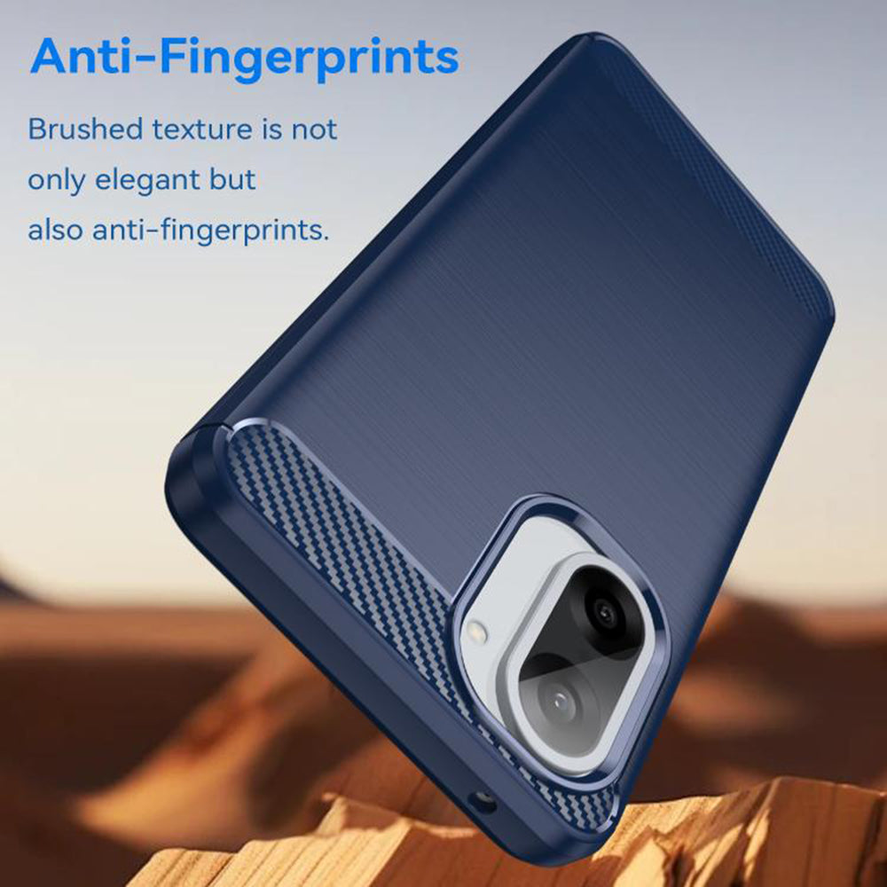 Techsuit - Carbon Silicone - Honor X5c Plus - Blue